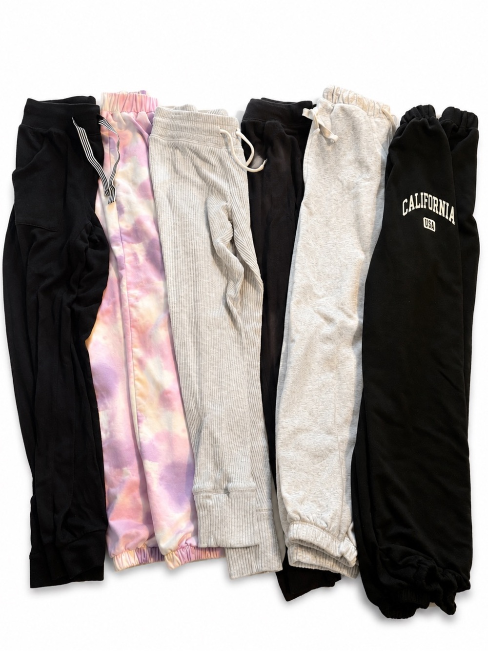 Kids Mixed lot Jogger Sweatpants - Casual Bottoms- 6 pairs